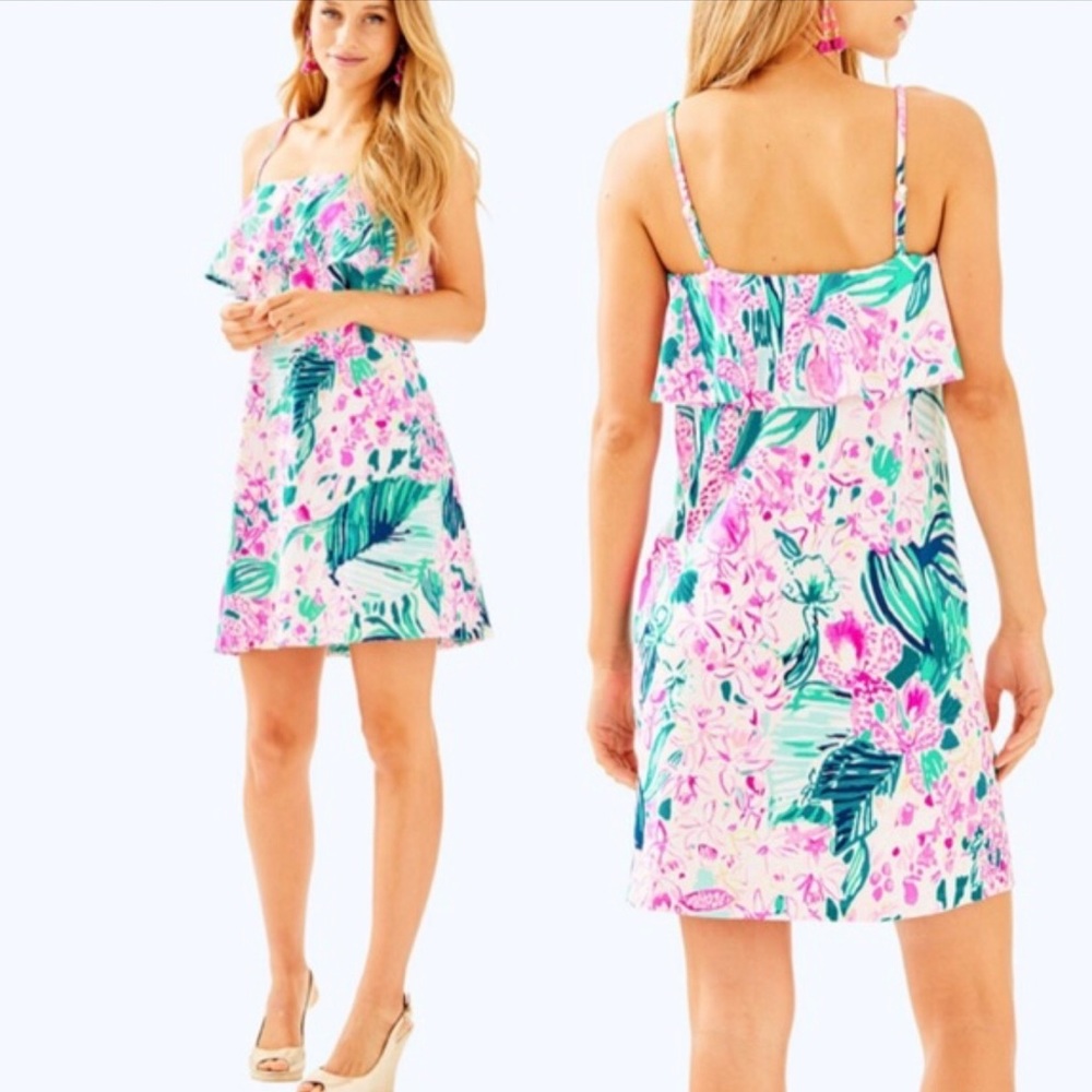 NWT Lilly Pulitzer Annastasha Floral Dress